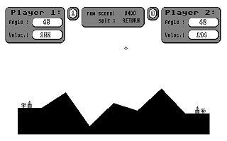 Ballistical Game (The) atari screenshot